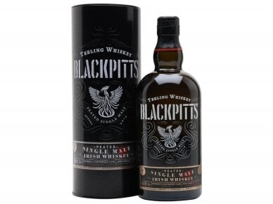 Viskis Teeling Blackpitts Peated su dėž. 0,7 l