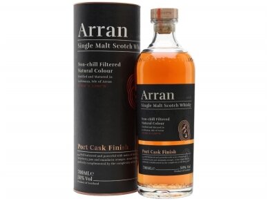 Viskis The Arran Port Cask Strength su dėž. 0,7 l