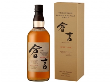 Viskis The Kurayoshi Sherry Cask su dėž. 0,7 l