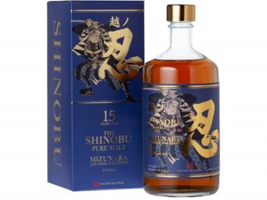 Viskis The Shinobu 15 YO Pure Malt su dėž. 0,7 l