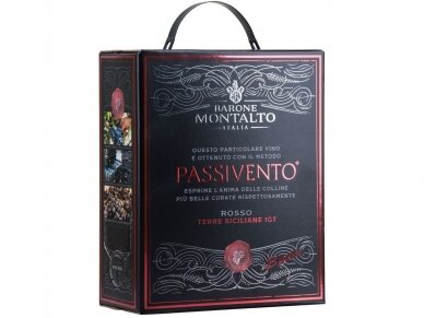 Vynas Barone Montalto Passivento Nero d'Avola BIB 3 l