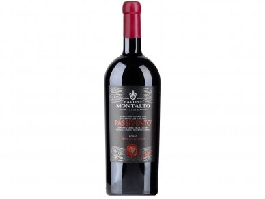 Vynas Barone Montalto Passivento Nero D`Avola Magnum su dėž. 1,5 l