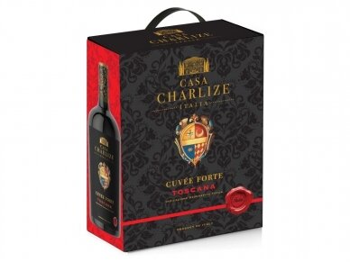 Vynas Casa Charlize Toscana Cuvee Forte BIB 3 l