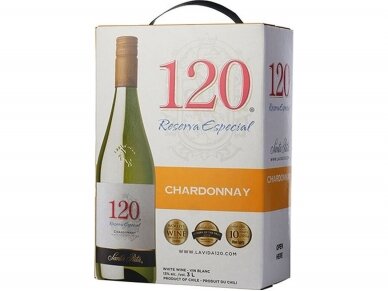 Vynas Santa Rita 120 Chardonay BIB 3 l