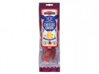 Vytintos kiaulienos lazdelės Cheese & Onion 70 g